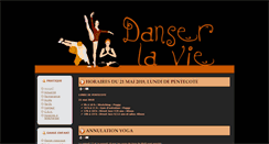 Desktop Screenshot of danserlavie-saintmaur.com